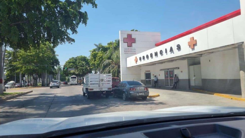 Un hombre llega herido de bala a la Cruz Roja de Culiacán