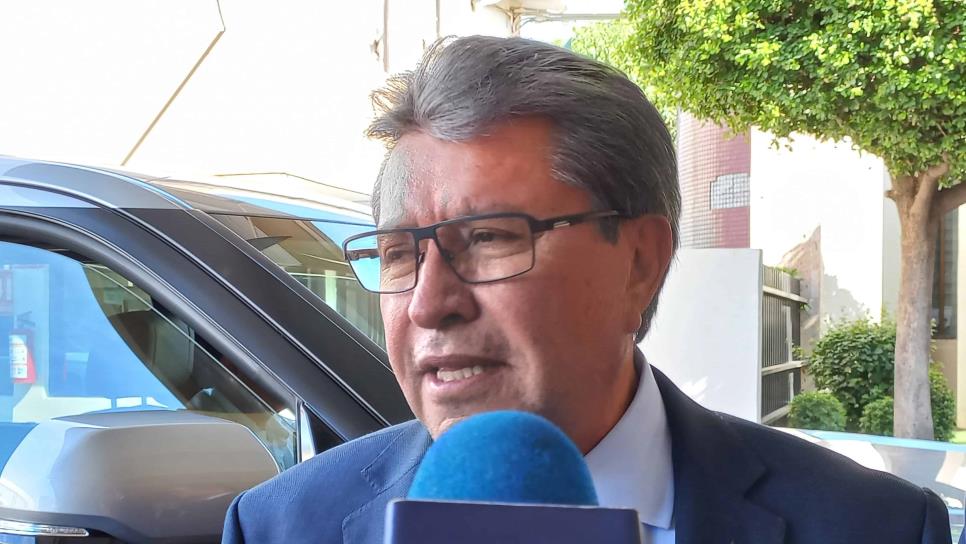 Rocha Moya no está solo, toda la bancada de Morena estamos con él: Ricardo Monreal