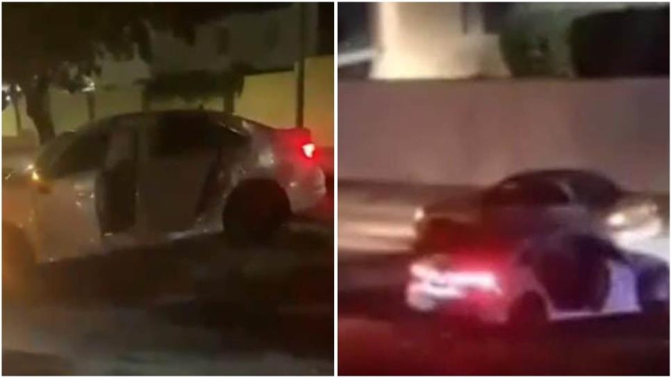 Localizan un Audi chocado y con impactos de bala en la colonia Santa Fe de Culiacán