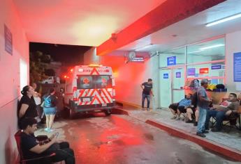 Llega un herido de bala a un hospital de Culiacán