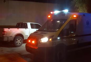 Ingresan al Hospital General a un joven de 25 años herido de bala en El Fuerte