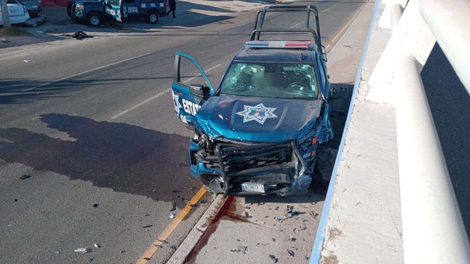 En terapia intensiva uno de los policías estatales atacados a balazos en Culiacán