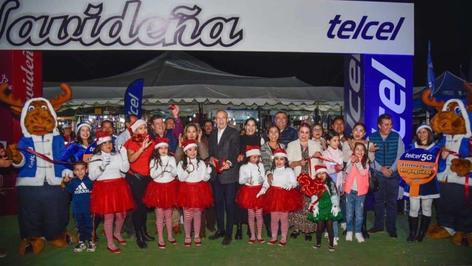 Gerardo Vargas inaugura la tradicional Verbena Navideña