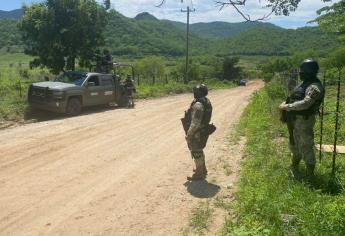 Militares detienen a hombre armado durante persecución en La Palma, en Culiacán