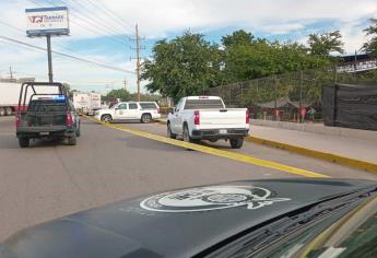 Camioneta abandonada era de escolta asesinado afuera de supermercado en Culiacán