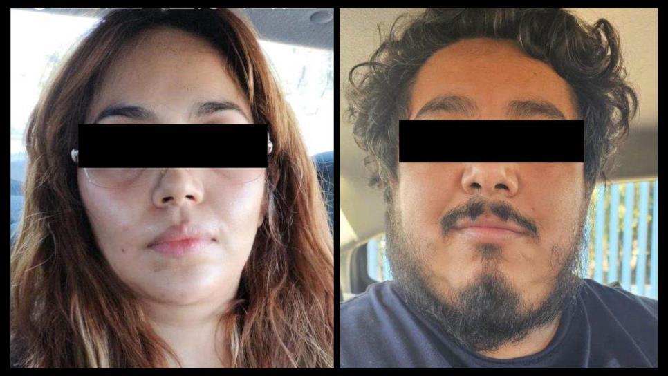 Detienen a Paúl y Karla por detonar explosivos, organizar bloqueos y enfrentamientos, en Culiacán