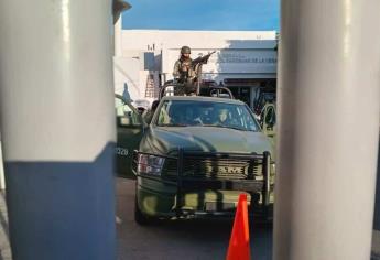 Militar resulta herido de bala en Culiacán y lo trasladan a hospital