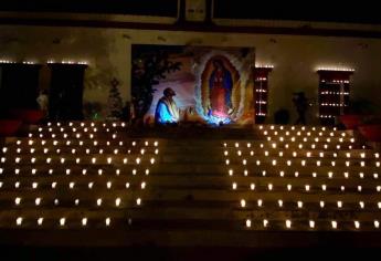 En honor a la Virgen de Guadalupe, Cosalá ilumina sus calles en la Fiesta de las Velas