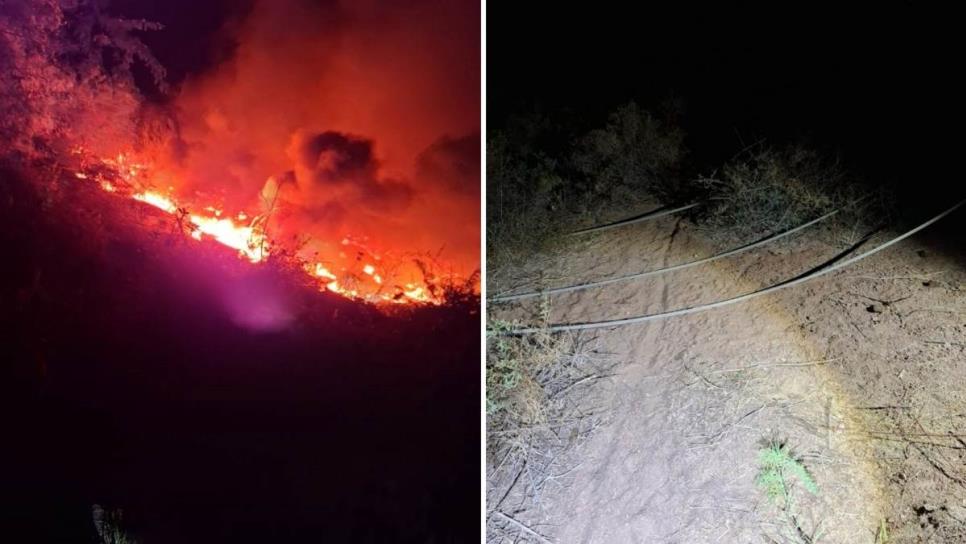 Explota transformador y deja sin luz a comunidades en El Fuerte