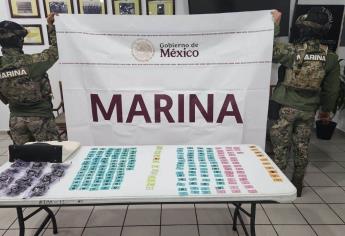 Secretaría de Marina logra decomiso de droga y máquinas tragamonedas en operativos de Mazatlán