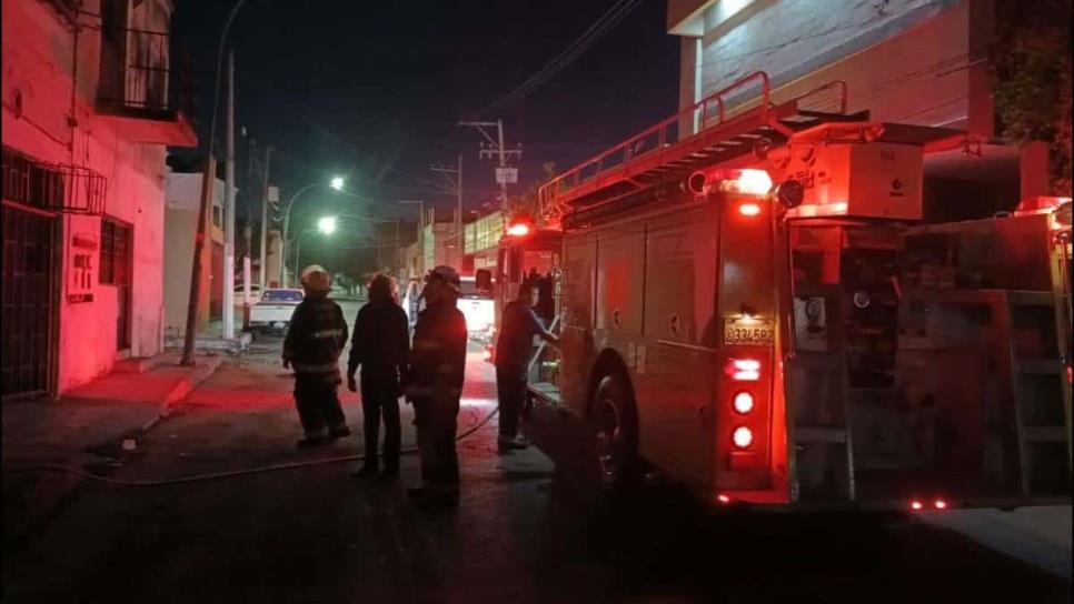 Muere hombre que fue rescatado del incendio en el sector centro de Culiacán