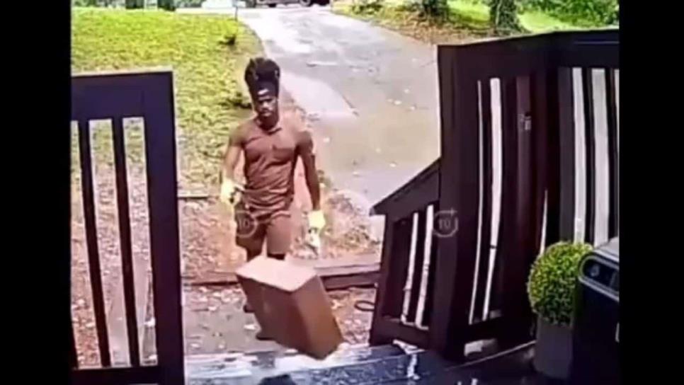 Usuario se cansó de que los repartidores tiraran sus paquetes y así lo resolvió | VIDEO Usuario se cansó de que los repartidores tiraran sus paquetes y así lo resolvió | VIDEO