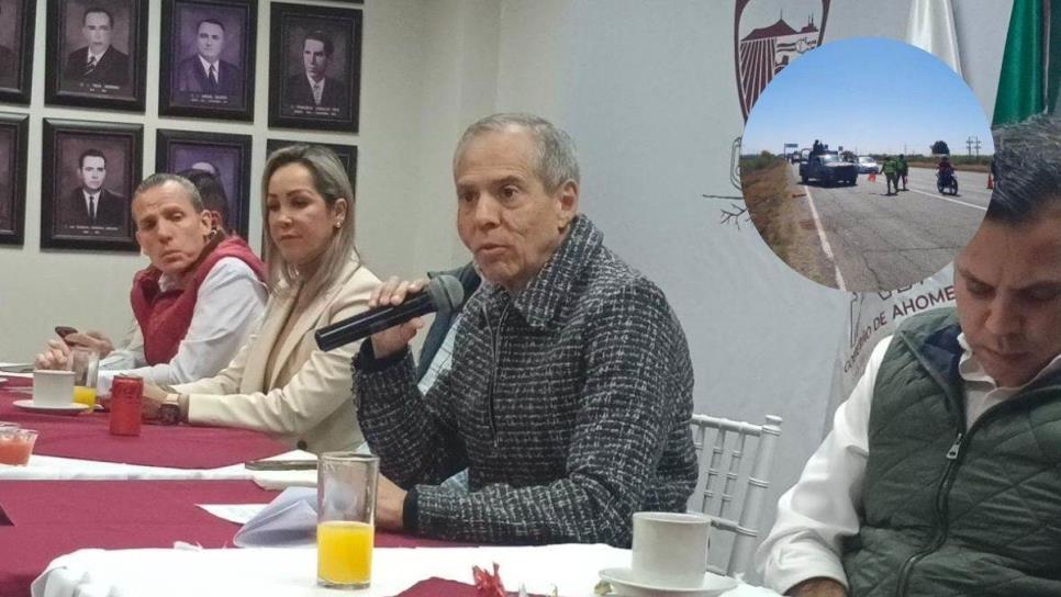 Tras retiro de retenes en Sinaloa, Gerardo Vargas advierte vigilancia permanente