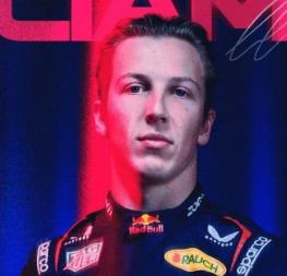 Él es Liam Lawson, el nuevo piloto que ocupará el lugar de Checo Pérez en Red Bull Racing