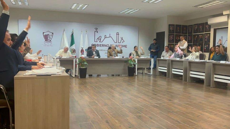 Por unanimidad, Cabildo de Ahome aprueba presupuesto de Egresos 2025