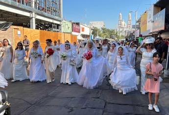 Marcha de Catedral al Santuario recuerda a la Novia de Culiacán