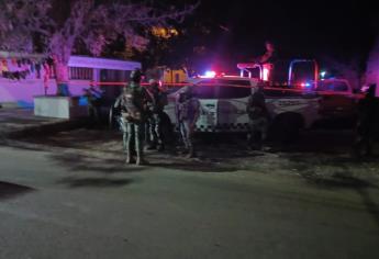 Militares detienen a un hombre durante persecución y balacera en la colonia Amistad en Culiacán