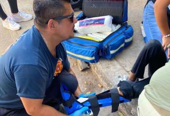 Motociclista arrolla a niña de 7 años que cruzaba la calle en Urías, en el puerto de Mazatlán