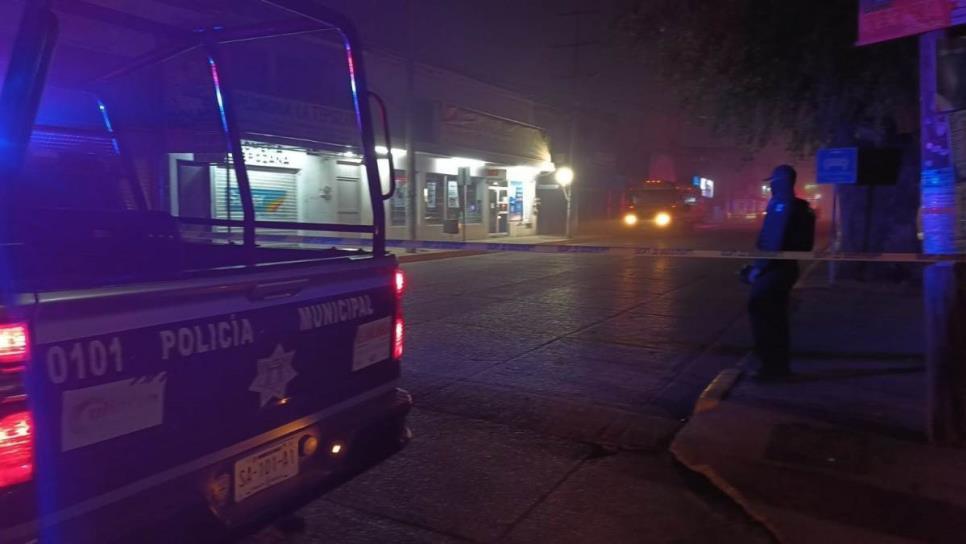 De varios balazos ejecutan a un hombre en la calle principal de Costa Rica, Culiacán