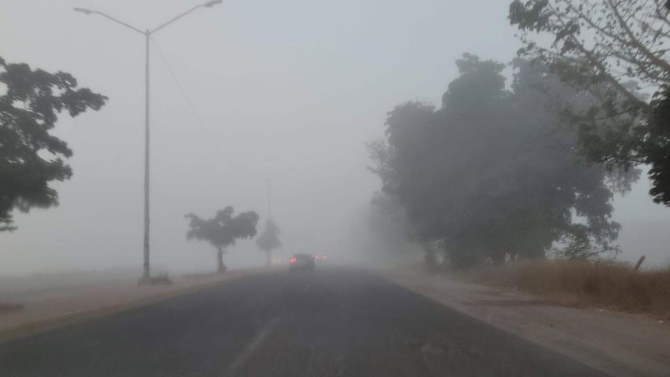 ¿Qué hacer si te sorprende la neblina en estas carreteras de Ahome?