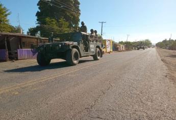 Una camioneta blindada y cartuchos Calibre 50, lo asegurado en balacera en Sanalona