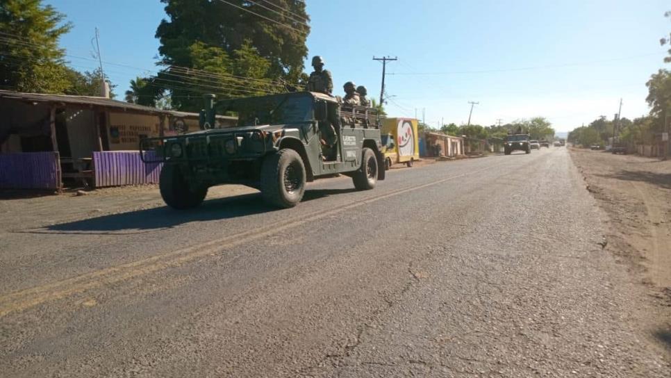 Una camioneta blindada y cartuchos Calibre 50, lo asegurado en balacera en Sanalona