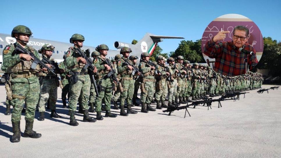 Llegada de 200 elementos de Fuerzas Especiales es parte de los ajustes de seguridad: Feliciano Castro