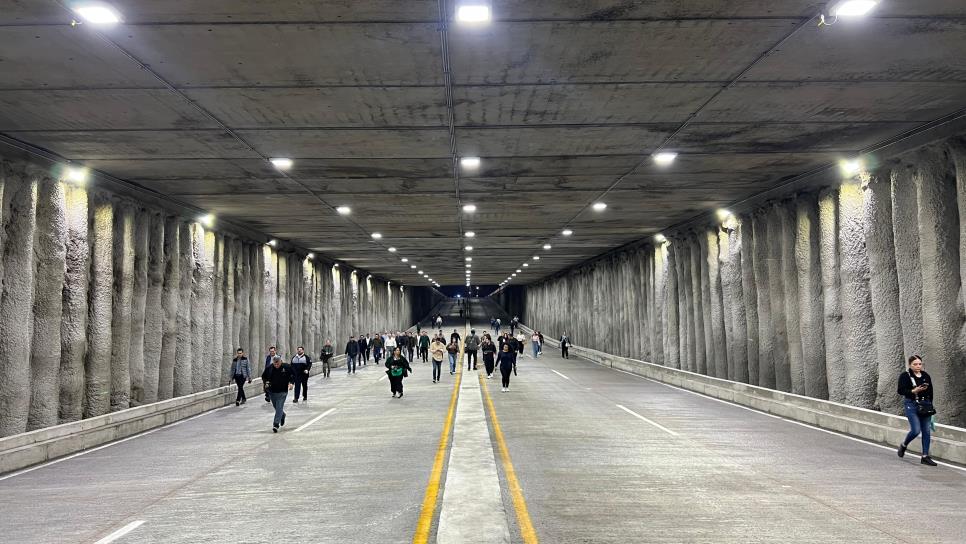 Así quedó el nuevo túnel de Culiacán, de las magnas obras del Gobierno de Sinaloa