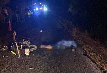 Muere motociclista en accidente en Navolato