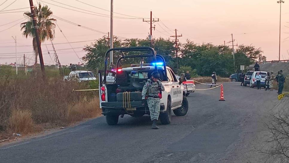 Arrojan cuerpo encintado en el Trébol de Costa Rica, de Culiacán