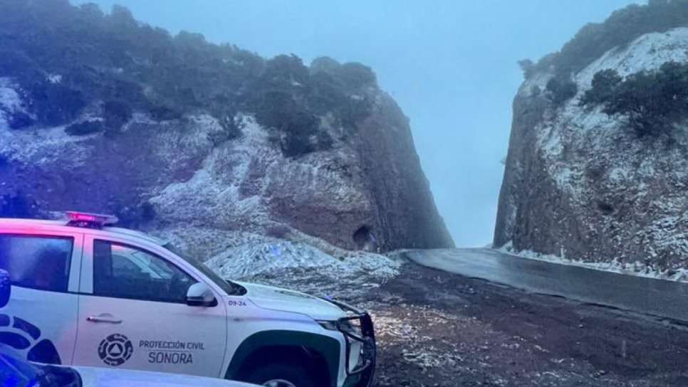 Sonora “bajo cero”: tormenta invernal afectará a estos municipios; prevén cierre de carreteras