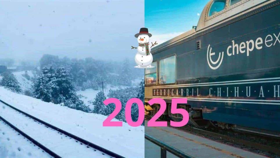 Tren Chepe: inician las nevadas no te pierdas el espectacular viaje en 2025