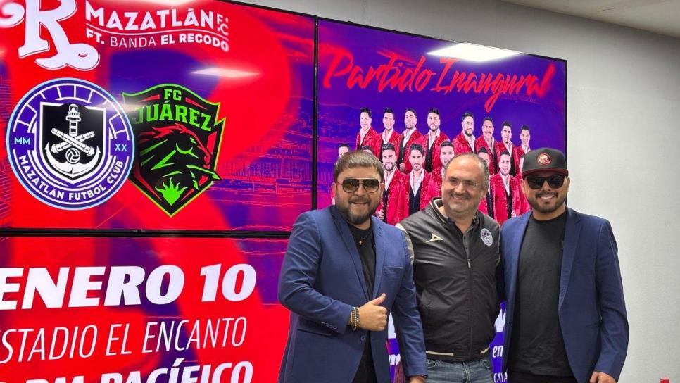 Banda El Recodo engalanará el inicio del Clausura 2025 en el juego inaugural