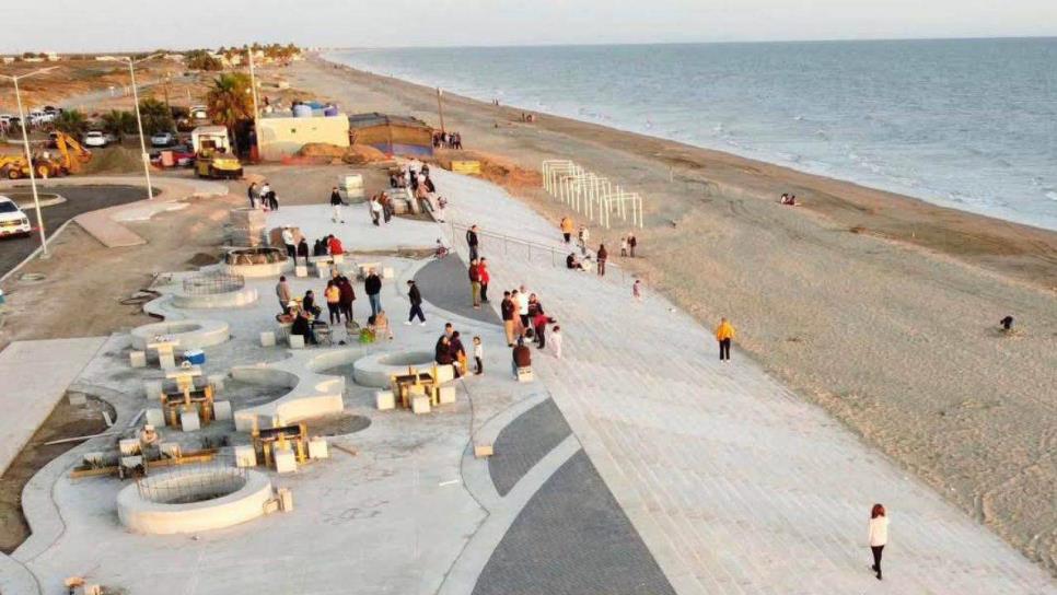 Así luce el Malecón de Huatabampito en Sonora, de las playas más hermosas de México | FOTOS