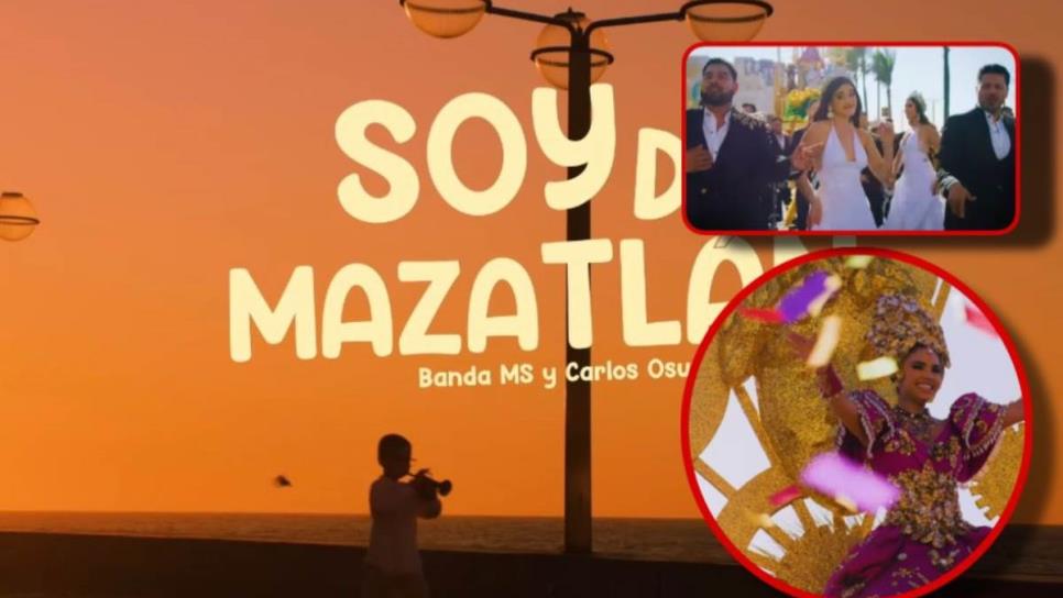 Banda MS: así suena “Soy de Mazatlán”, tema dedicado al Carnaval 2025 | VIDEO