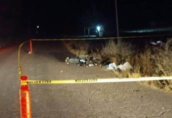 Motocicleta fallece tras impactar contra un caballo en El Fuerte