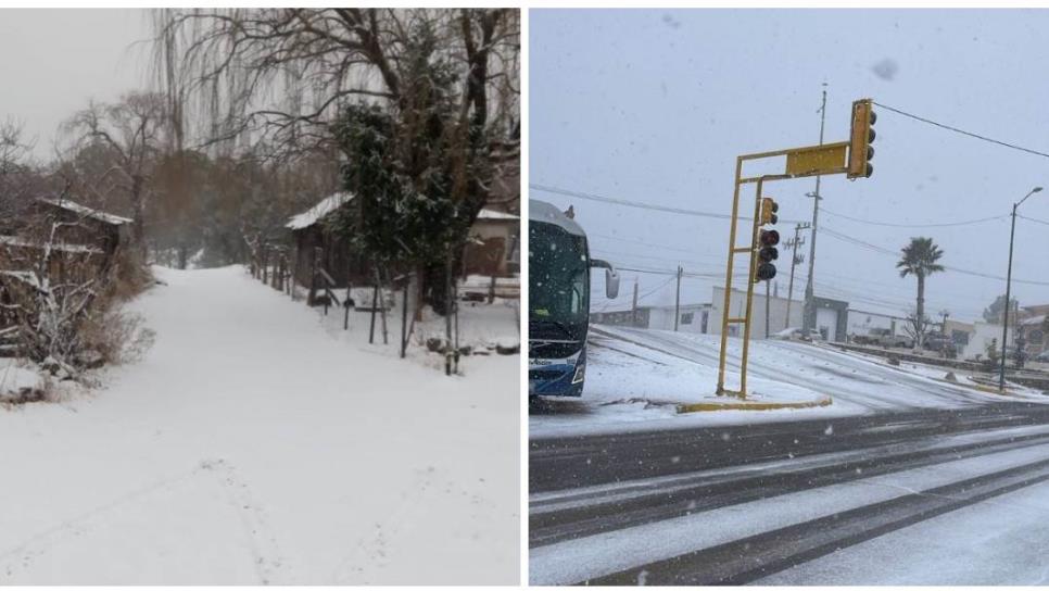 Así recibió Sonora su primera nevada del 2025 | FOTOS y VIDEO