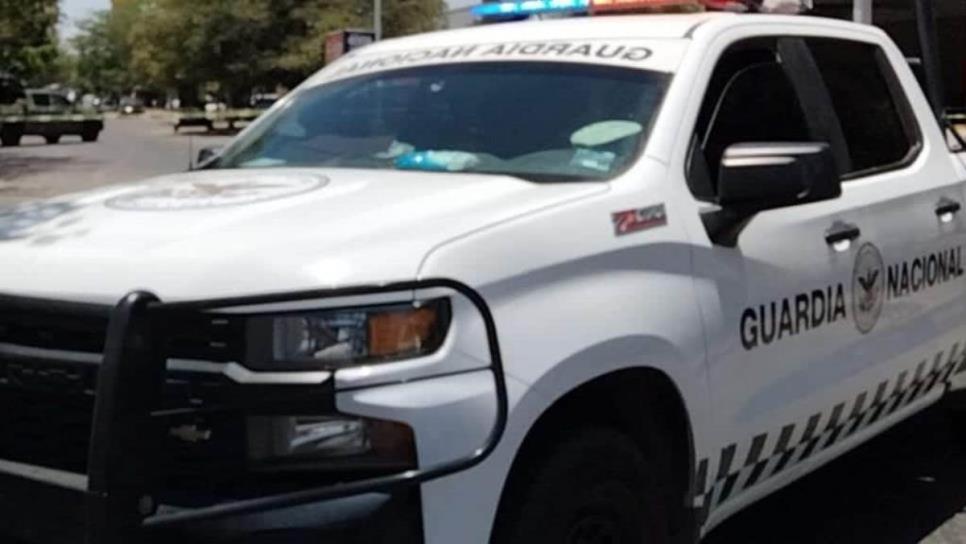 Un efectivo de la Guardia Nacional resulta herido tras accidentarse en Barrancos en Culiacán