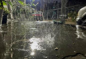 Madrugan lluvias de la segunda Tormenta Invernal a Mazatlán 