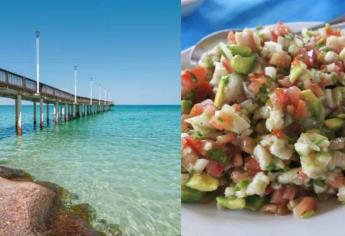 En esta playa de BCS no hay olas y preparan un peculiar, pero delicioso ceviche