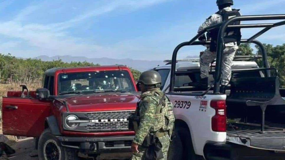 Son 5 muertos tras balacera entre civiles y militares en Escuinapa