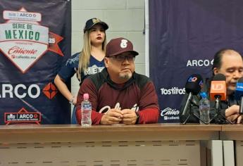 Tomateros solo tiene un objetivo y es representar a México en la Serie del Caribe: Chapo Vizcarra