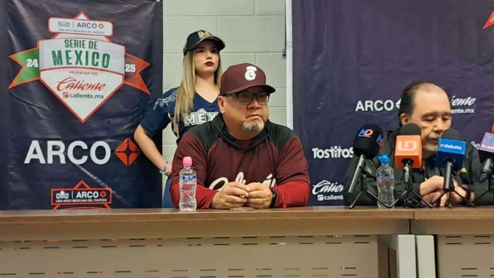 Tomateros solo tiene un objetivo y es representar a México en la Serie del Caribe: Chapo Vizcarra