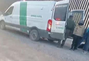 Así fue la detención de migrantes por la patrulla fronteriza | VIDEO