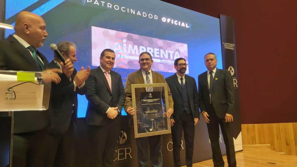 Reconocen a lo mejor de la gastronomía en Los Mochis con el Galardón CER 2025