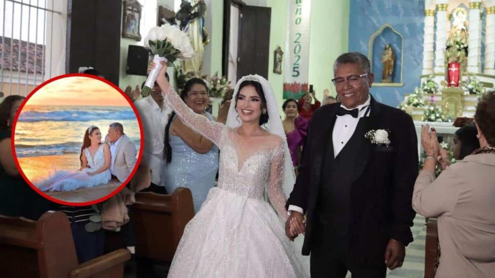 ¡Isabel y Lino se casan por la iglesia! pareja viral en redes por diferencia de edades