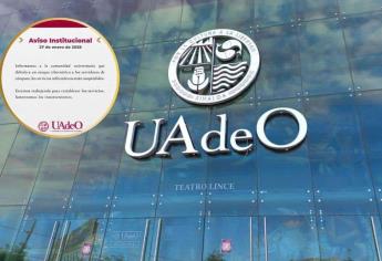 UAdeO sufre ciberataque y presenta fallas en su sitio web