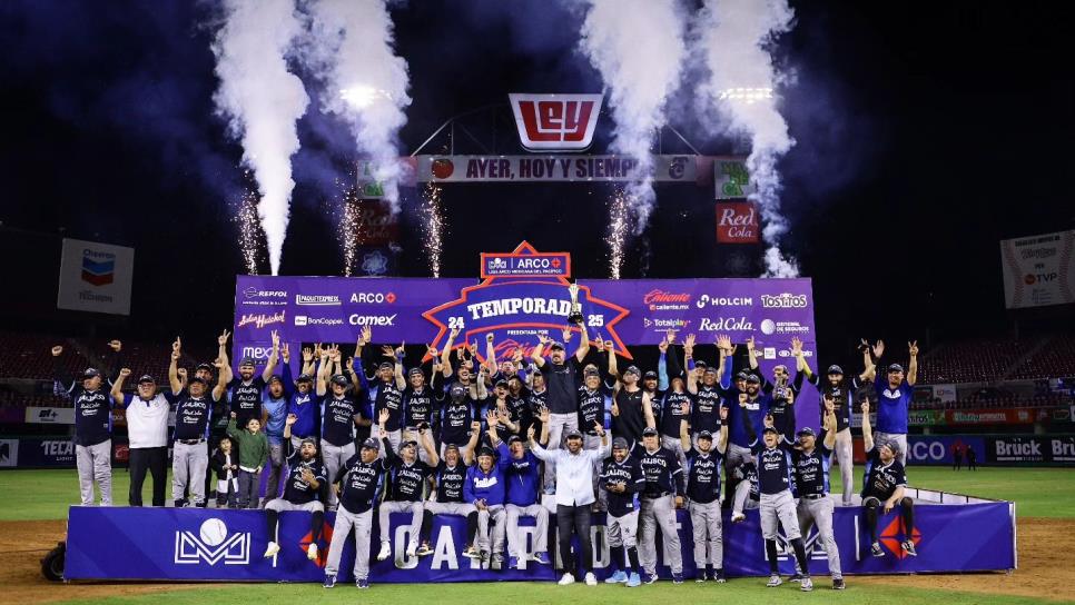 Charros de Jalisco, campeones de la Serie de México 2025 de la Liga Mexicana del Pacífico (LMP)