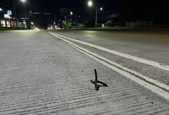 Arrojan ponchallantas frente al Hospital de la Mujer en Culiacán