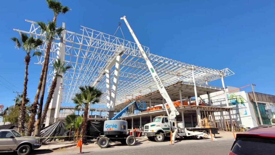 Esta nueva plaza se construye en el centro de Los Mochis: ¿Qué habrá?